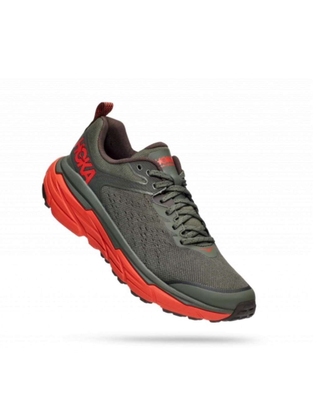 Hoka One One Challenger ATR 6 Green Trail Running Sneakers Shoes Men's Size 8.5